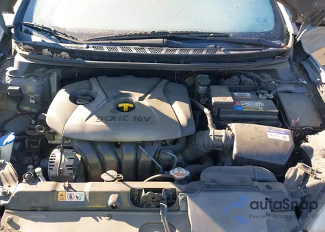 2013 Hyundai Elantra Gls from USA, damaged, VIN 5NPDH4AEXDH304442